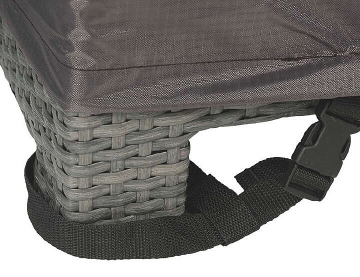 AeroCover Atmungsaktive Schutzhülle für Lounge-Sets 270x270x100xH70 cm L-Form